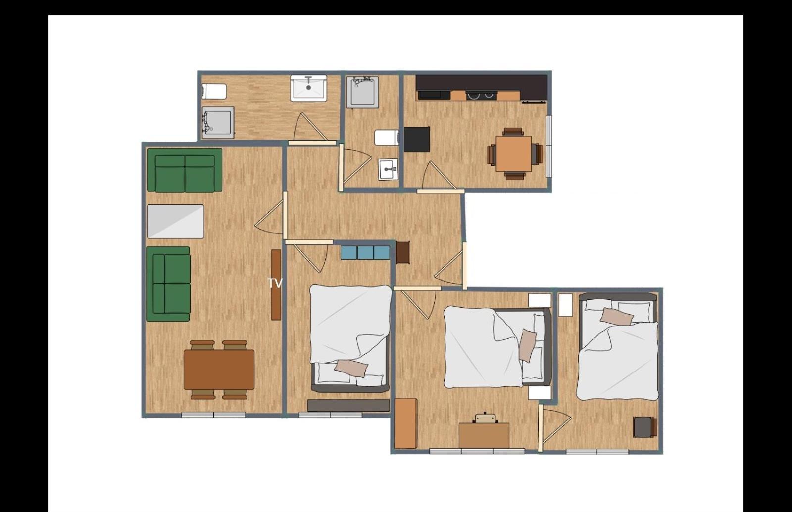 Two-Bedroom Apartment