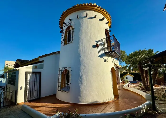 Ibiza Style Villa First Line To Golf!